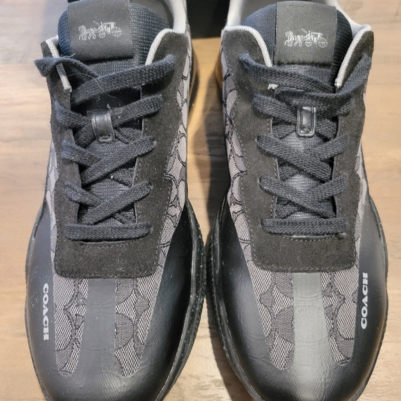 Coach shoes men's brand new black size 12 - Picture 4 of 7